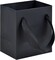30-Pack Small Black Gift Bags with Ribbon Handles – 4 x 2.75 x 4.5 Inch Paper Bags for Parties, Weddings, Shopping, Crafts & Retail (Black)